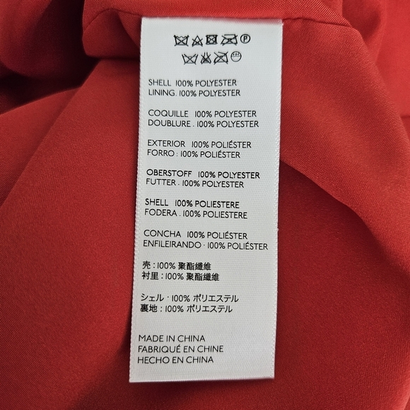 Maeve Fit Flare Dress Holiday Red Sleeveless V Neck Cross Back A Line 2 - Picture 7 of 8